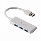 ＵＳＢハブ（ＵＳＢ‐Ａ×３）バスパワー　しろちゃん