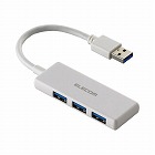 ＵＳＢハブ（ＵＳＢ‐Ａ×３）バスパワー　ホワイト