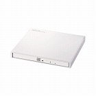 外付けＤＶＤドライブ　書込ソフト　バスパワー　白