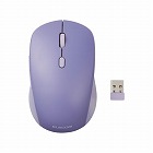 マウス　Ｂｔ無線両対応　静音　６ボタン　ブルー