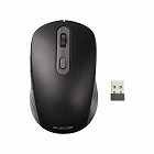 マウス　Ｂｔ無線両対応　６ボタン　充電式　ブラック