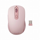 マウス　Ｂｔ無線両対応　６ボタン　充電式　ピンク