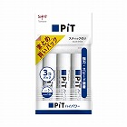 スティックのりピットハイパワーＳ　３Ｐパック