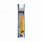 ゴム付鉛筆　２５５８ＨＢキャップ付　３Ｐパック