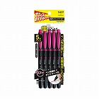蛍光マーカー　蛍コート　ツイン　桃　５Ｐパック