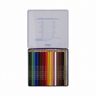 色鉛筆パレット　２４色セット　青