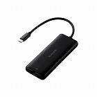 ＵＳＢ‐Ｃドッキングステーション　７‐ｉｎ‐１　黒