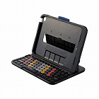 学習用キーボード　ケース一体型　かな有り　色調　黒