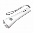 ＬＥＤ懐中電灯　ホワイト　単１形２本（電池別）