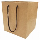 テイクアウト用クラフト紙袋Ｌ　１パック（１０枚入）