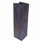 ワインバッグ　１本用　ネイビー　１パック（５枚入）