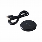 ワイヤレス充電器　Ｑｉ認証　最大１２Ｗ　ブラック