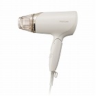 ヘアドライヤー　マイナスイオン　軽量　ホワイト