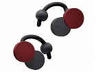 ｎｗｍＤＯＴＳ完全無線イヤホン　バーガンディレッド