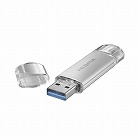 ＵＳＢメモリー６４ＧＢ　シルバー