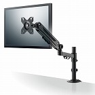 モニターアーム　シングル　ー４０インチ　ブラック