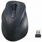 無線マウス　静音　左手専用　Ｓサイズ　ブラック