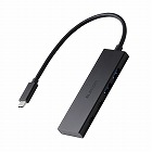 Ｔｙｐｅ‐Ｃハブ　４ポート　１０Ｇｂｐｓ　ブラック