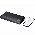 ＨＤＭＩ切替器　Ｔｙｐｅ‐Ｃ×１　ＨＤＭＩ×４　黒