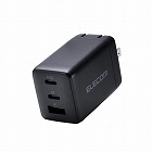 ＵＳＢ充電器　Ｃ×２　Ａ×１　６７Ｗ　ブラック