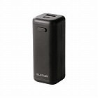 モバイルバッテリー　乾電池式　Ｃ×１　Ａ×１　黒