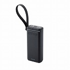モバイルバッテリー　３００００ｍＡｈ　ブラック