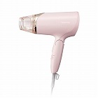 ヘアドライヤー　マイナスイオン　軽量　ピンク