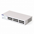 Ｇｉｇａ対応２４ポートスイッチ（金属筐体電源内蔵）