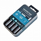 単４形電池　リチウム　充電式　４本セット