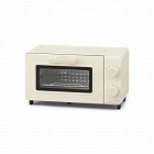 オーブントースター　２枚焼き　アイボリー
