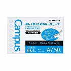 ルーズリーフ　Ｂ罫　ドット入り　Ａ７　５０枚