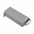 キャンパス　トレーで一覧できるペンケース　グレー