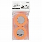 メモックロールテープ　７ｍｍ　オレンジ詰替用４巻入