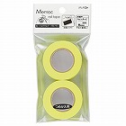 メモックロールテープ　７ｍｍ　レモン　詰替用４巻入