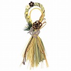 正月飾り　箱入り結び　漆香［しづか］