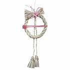 正月飾り　鶴梅　小粋飾り