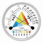 Ｏ‐３２９ＷＴ　アナログ温湿度計ホワイト