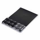 マウスパッド　リストレスト一体型　ゲル　ブラック