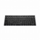 ワイヤレスキーボード　ミニ　マルチ接続　ブラック