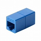 ＬＡＮケーブル　延長コネクタ　Ｃａｔ６　ブルー