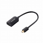 ＵＳＢ‐Ｃ　ＨＤＭＩ　変換アダプタ　映像　ブラック