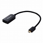 ＵＳＢ‐Ｃ　ＨＤＭＩ　変換アダプタ　映像　ブラック