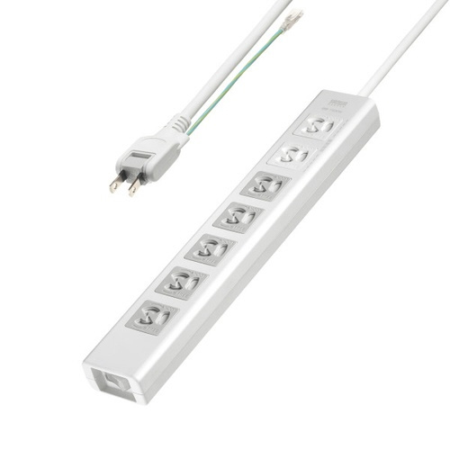 雷ガード抜け止めシャッタータップ3P・7個口・2m