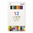 ソフトケース入色鉛筆　六角軸Ｄ０１　１２色