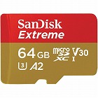 エクストリーム　ｍｉｃｒｏＳＤＸＣカード　６４ＧＢ