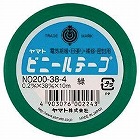 ビニールテープ　３８ｍｍ　１０ｍ　緑　５巻