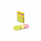 強粘着シルエットノート　リンゴＳＳＳ‐ＡＰＵ