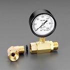 Ｇ１／２”ｘＧ１／２”　水圧テストゲージ