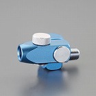 Ｒ　１／４”　スイベルコネクター（流量調整付）