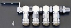 Ｒ　１／２”／４連　マルチ連結自在カップリング